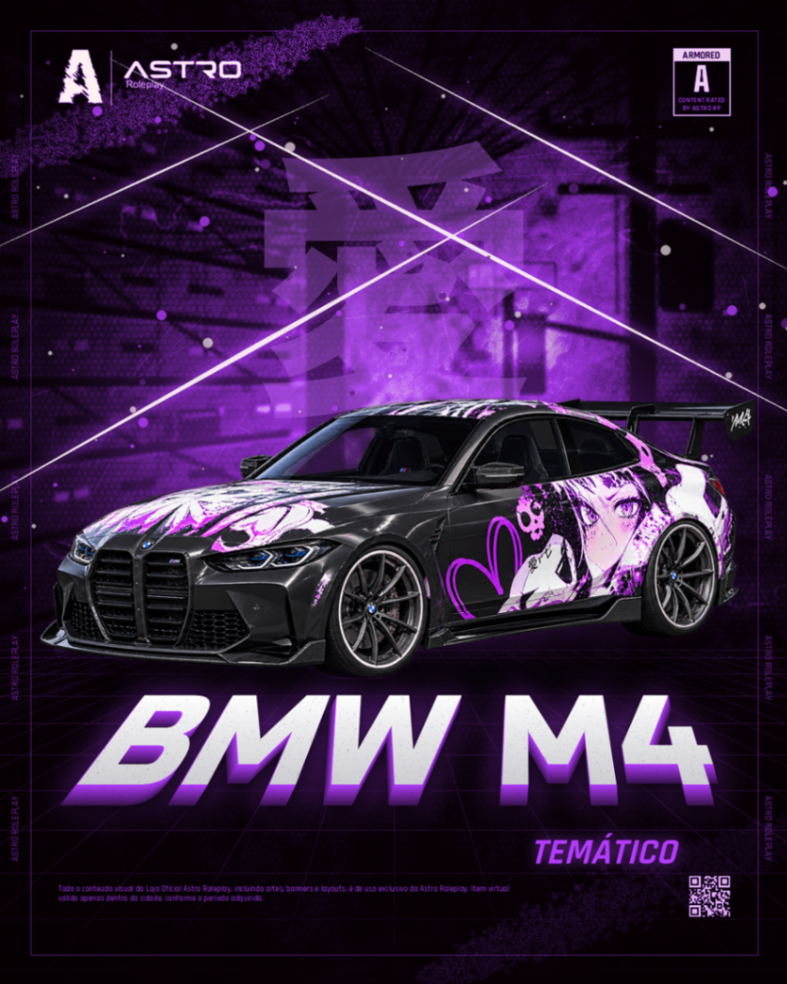 🏎️ BMW M4 ANIME EDITION