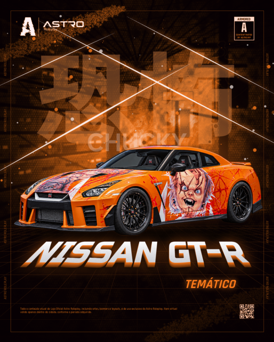 🏎️ NISSAN GT-R CHUCKY