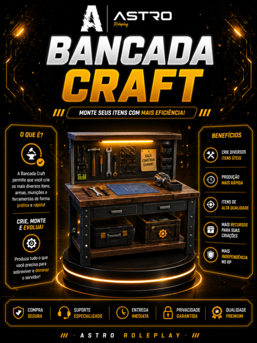 🧰 BANCADA CRAFT
