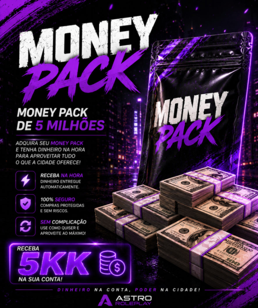 💰 5 MILHÕES PACK MONEY