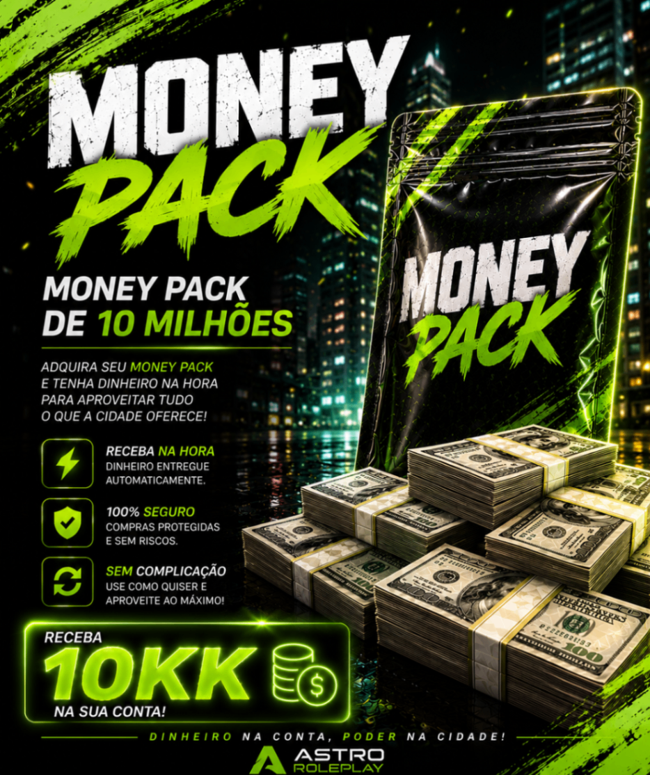💰 10 MILHÕES PACK MONEY