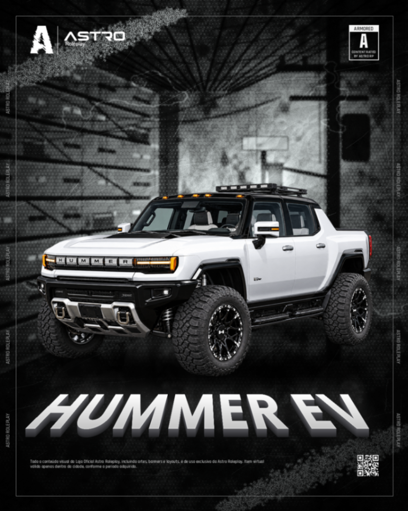 🚙 HUMMER EV EXCLUSIVE WHITE EDITION