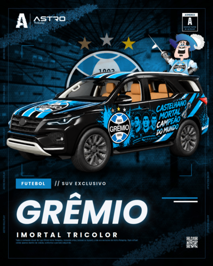 🔵⚫ GRÊMIO 32 TIROS