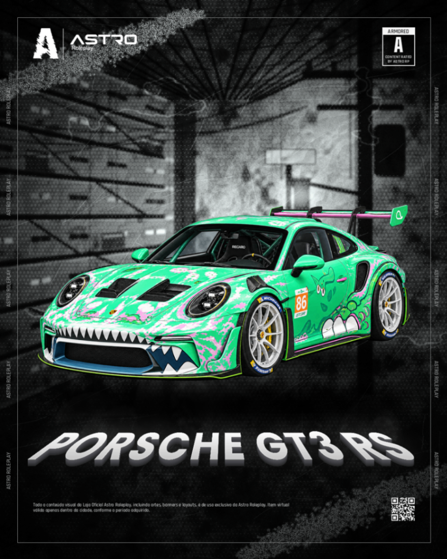 🏎️ PORSCHE GT3 RS EXCLUSIVE SHARK EDITION