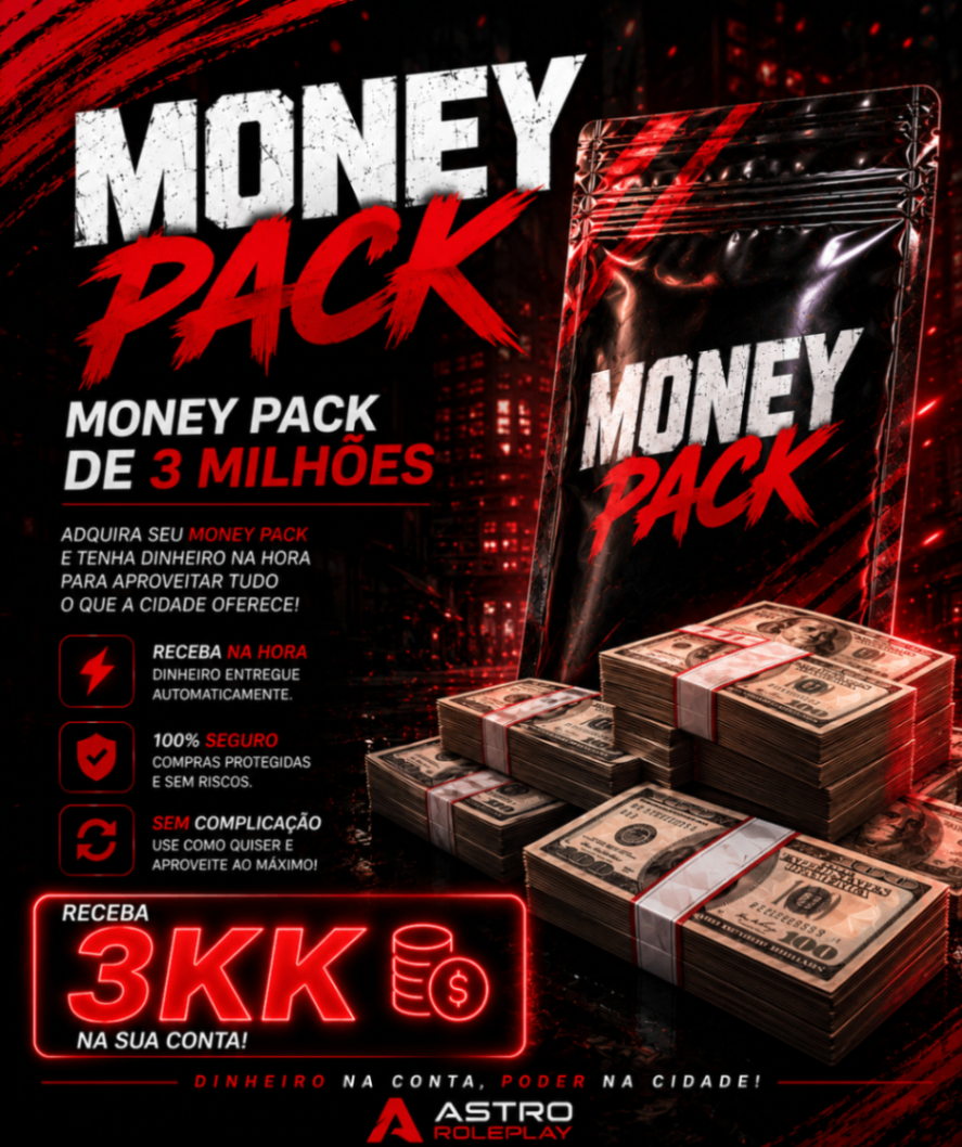 💰 3 MILHÕES PACK MONEY