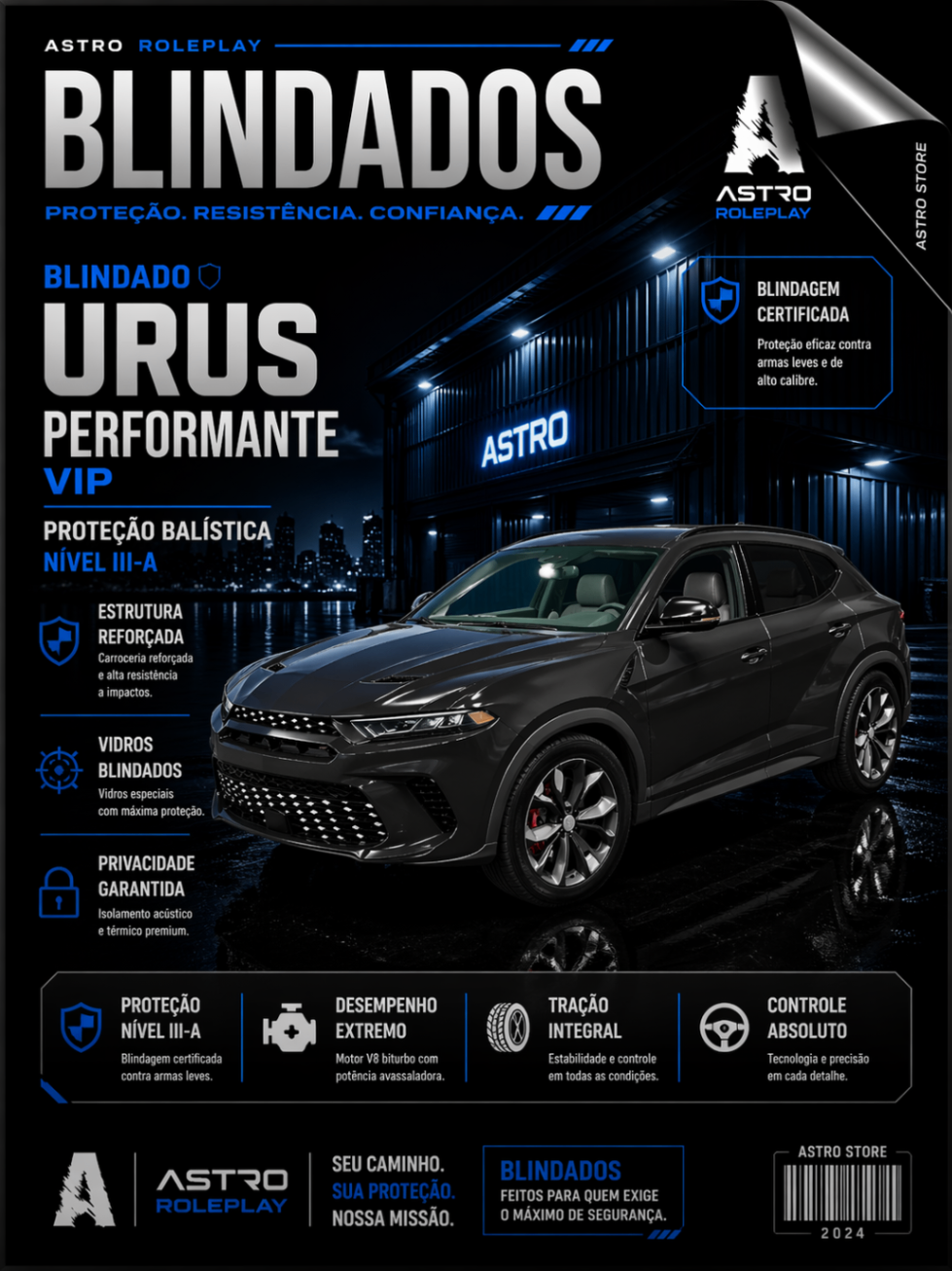 🚗 URUS HORNET